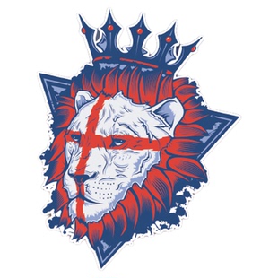 TLP反光车贴 狮心王十字军王冠摩托车机车行李箱笔记本装饰贴纸