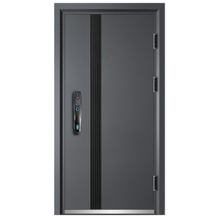 2025新款高档静音甲级防盗门家用进户门入户门指纹锁密码门安全门