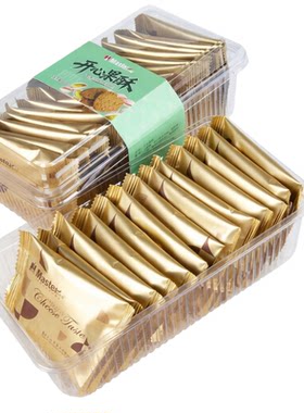 大师傅开心果酥脆饼干盒装坚果零食手工制作独立小包装休闲食品