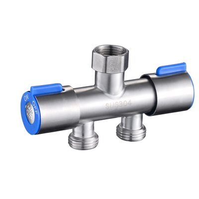 不锈钢一分二三通多功能水龙头