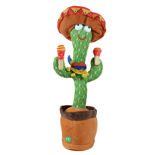 会说话的仙人掌抖音同款玩具会唱歌跳舞扭动婴儿童生日礼物0一2岁