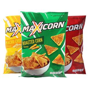 MAXICORN印尼进口玉米片6袋烧烤奶酪味原味玉米脆片膨化零食小吃
