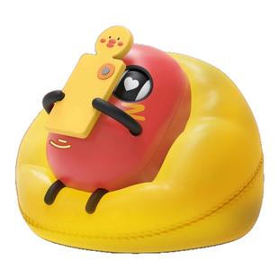 请你吃红小豆吧正版公仔盲盒可爱潮玩摆件女生礼物可动红小豆手办