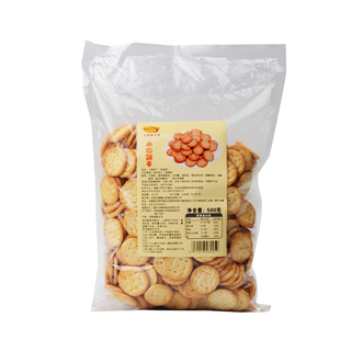 七哥小圆饼干500g小奇福饼干奶盐饼干做雪花酥牛轧糖家用烘焙原料