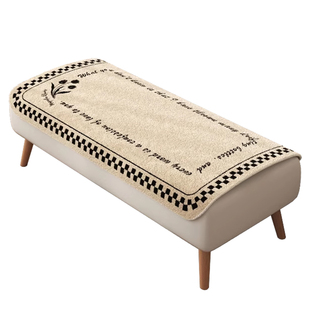 轻奢换鞋凳长条鞋柜坐垫沙发凳垫防滑钢琴凳鞋凳子办公室久坐垫子