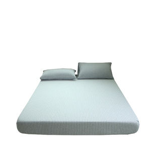 全棉天竺棉床笠1.2床单件1.5m纯棉防滑席梦思床垫保护套床罩1.8米