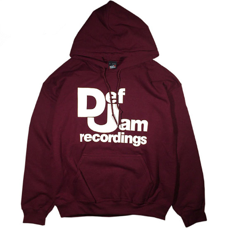 美国购Rap Def Jam Recordings经典连帽卫衣HipHop|街舞