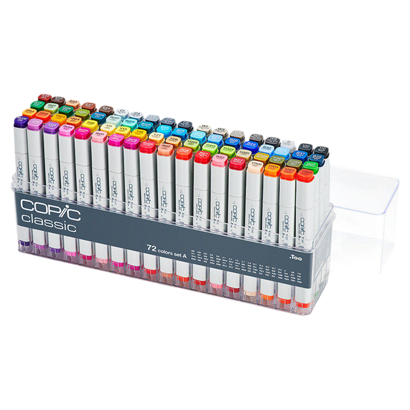 CopicClassic硬头马克笔套装