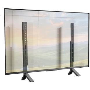 贝石电视机支架通用加厚底座免打孔桌面电视增高挂架42/55/65英寸