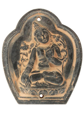 佛像大日如来白度母拓版装饰