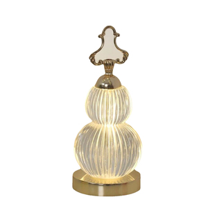 轻奢葫芦礼物现代氛围小夜灯卧室床头户外支持充电宝线控调光台灯