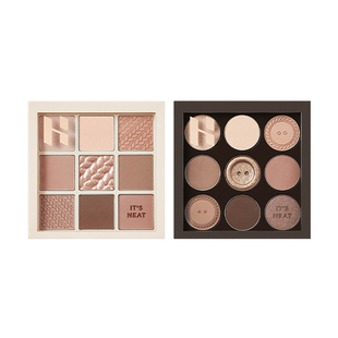 holika九色眼影盘大地色ITS NEAT秋冬纽扣限定系列哑光唇釉指甲油