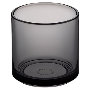 日本代购HASAMI PORCELAIN极简高级厚实玻璃杯高档灰色棕色样板间