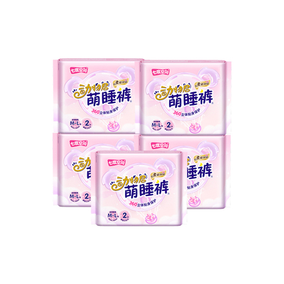 七度空间动物君安睡裤夜用卫生巾