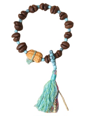 咖啡豆原创设计手串佛珠小众创意