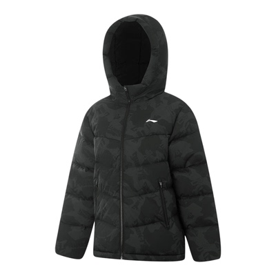 李宁儿童羽绒服男款鸭绒85%