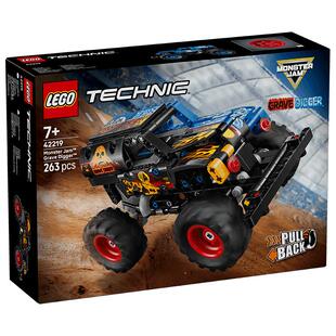 LEGO/乐高42219 Monster Jam Grave Digger 火冰回力车积木