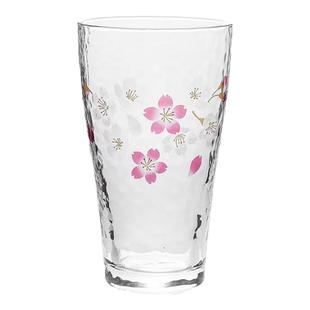 原装进口 东洋佐佐木 浪漫春日樱花锤纹杯 碗盘不倒翁少女心