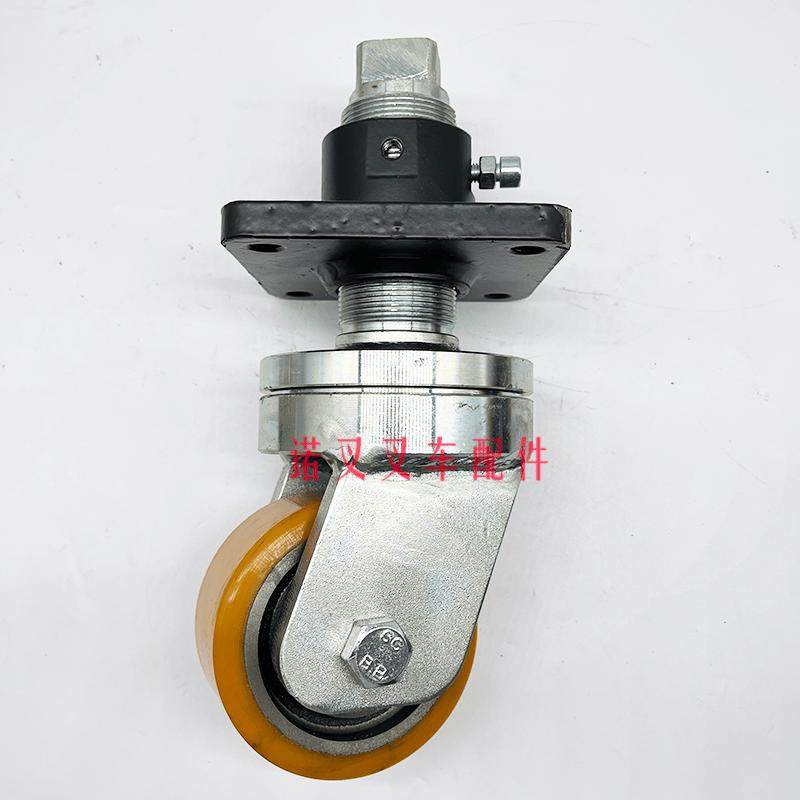诺力电动搬运车辅助轮支架PT20天罡PTE15N转向轮平衡轮小金刚轮架