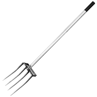 翻地松土神器人工开荒刨地钢叉锄头花园家用种菜钉耙农用工具大全