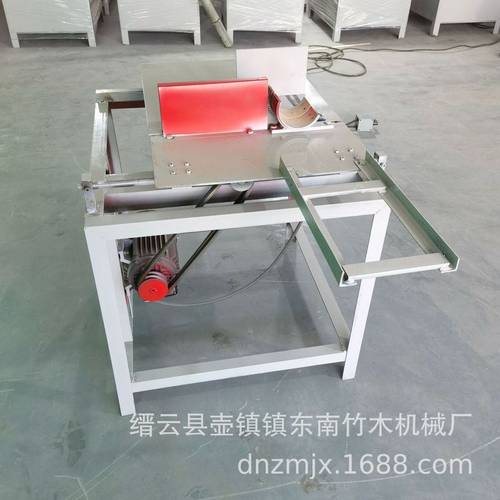 批发竹丝竹条木丝木条定尺切断机竹子加工机械木头切片机设备厂家