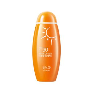 美加净细嫩莹亮防晒乳SPF30温和防晒质地清透清爽保湿不黏腻
