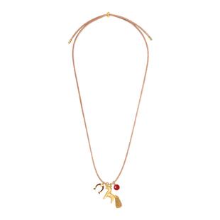 TONE TALE洞天 2025秋季新款小马桑尼多吊坠项链小众设计感项链