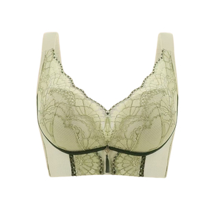 婵娟鸟8856云感杯舒适亲肤无钢圈文胸上薄下厚侧收防下垂聚拢内衣