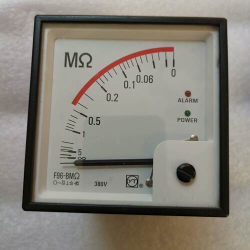 【请询价】上海怡泰生产的绝缘表，型号：F96-BMΩ 电压380V，全