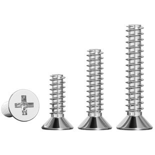 KB 304不锈钢十字沉头平尾自攻螺丝平头螺钉M1M1.2M2M2.6M3M4M5mm