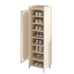 折叠鞋架小窄门口入户多层防尘带门鞋柜免安装室内角落鞋子收纳柜