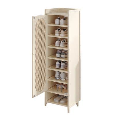 鞋架小窄门口鞋柜带门防尘