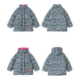 自发热太空绒~女童媲美羽绒服外套秋冬儿童冬装棉服童装保暖冬季