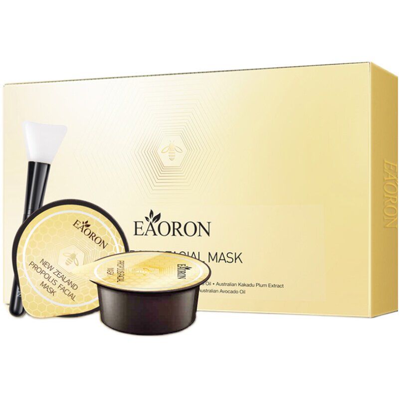 澳洲澳容eaoron蜂胶面膜蜂胶涂抹式泥膜蜂蜜清洁面霜保湿