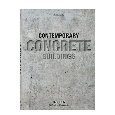 【现货】TASCHEN 100 CONTEMPORARY CONCRETE BUILDINGS[图书馆系列]100座现代混凝土建筑.建筑设计进口原版图书