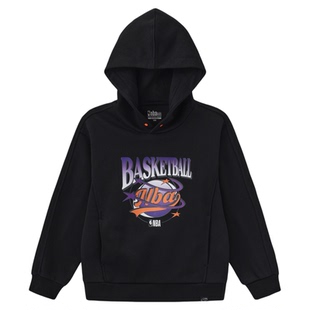 nbakids童装2025冬季男女童连帽卫衣儿童长袖上衣百搭K254TH020P