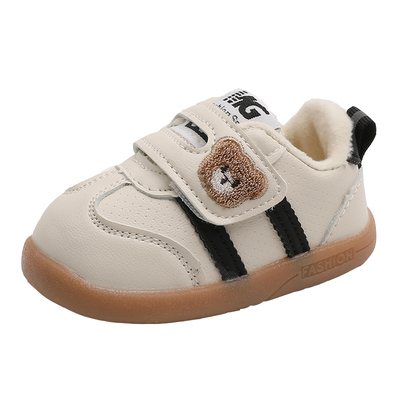 宝宝鞋子冬款婴儿冬季软底学步鞋