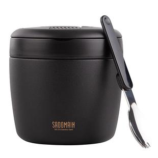 仙德曼保温饭盒超长保温桶双层不锈钢便当盒上班族学生专用提桶