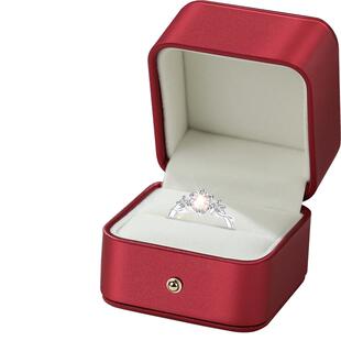 999纯银D色1克拉莫桑钻银戒指女求婚钻戒婚戒女士单戒女戒情侣戒