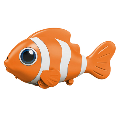 电动仿真小丑鱼婴儿爬行引导玩具
