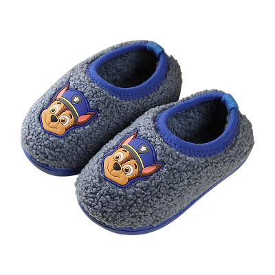 汪汪队儿童棉拖鞋加绒保暖毛毛鞋