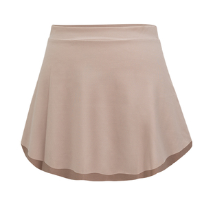 舞苑王军半身芭蕾舞蹈裙女成人短裙松紧腰日常训练服练功荷叶裙夏