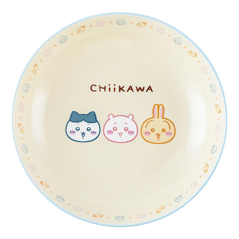 吉伊卡哇Chiikawa陶瓷盘子家用