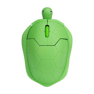 二代小乌龟鼠标绿色嗦面无线蓝牙静音办公游戏电竞专用可爱