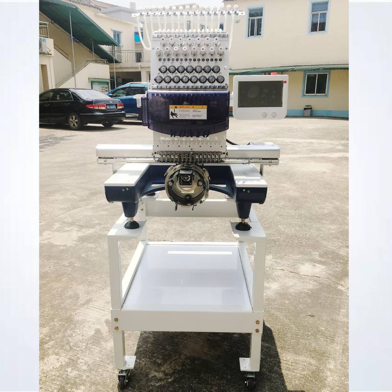 【万阳】新款大豪单头15针全自动多功能成衣帽子平绣电脑绣花机