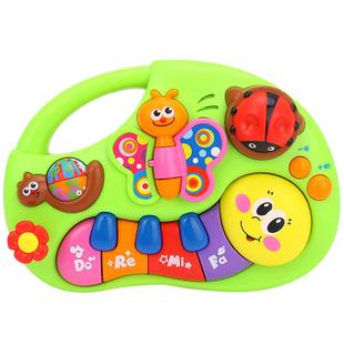 汇乐927启蒙手指琴益智学习儿童电子琴6-12个月婴儿宝宝音乐玩具
