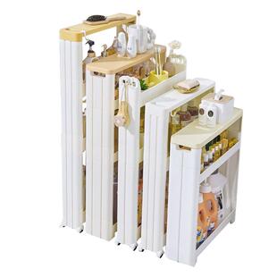 10cm窄缝收纳小推车浴室夹缝置物架马桶侧边柜缝隙厨房门后架子储