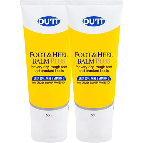 澳洲DU'IT护足霜足膜50g*2 修复脚跟干裂滋润保湿去角质死皮硬茧