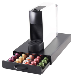 升级款町西田雀巢nespresso胶囊咖啡收纳架展示架抽屉式存储盒