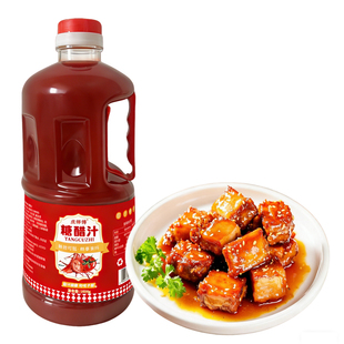 糖醋汁2斤大瓶装糖醋酱汁家用糖醋排骨里脊鱼酸甜调料官方旗舰店
